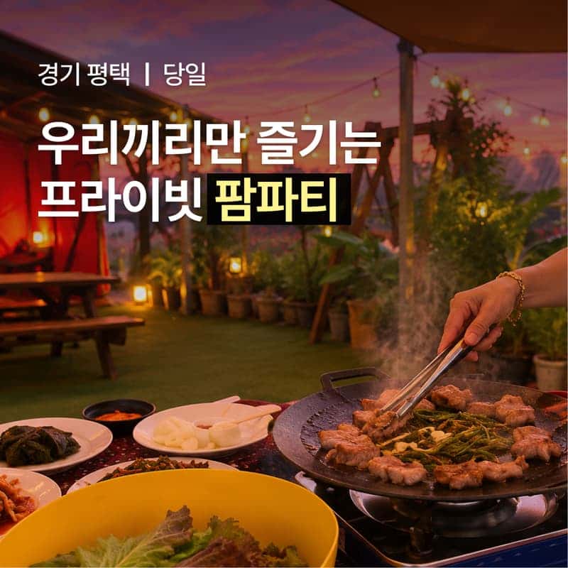 [평택/당일] 프라이빗 팜파티+물놀이ㅣ한팀만을 위한 체리정원 🍒