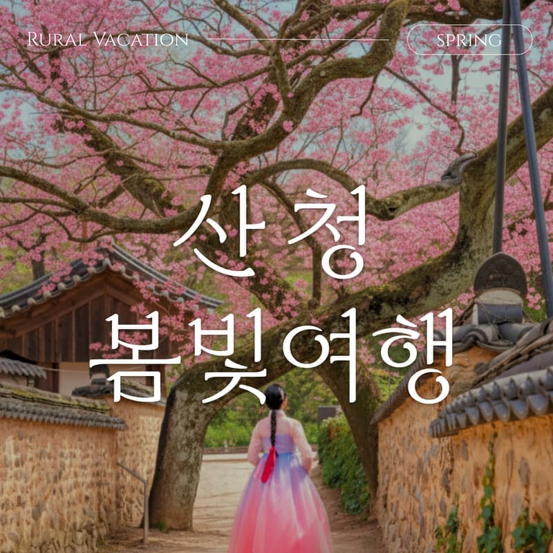[산청/1박] 한방 웰니스의 도시, 봄빛 산청 패키지여행 🌸 사진 1