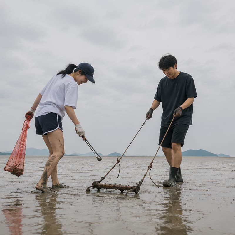 [인천/1박] 갯벌마차 타고 백합과 저어새를 만나는 자연의 섬, 볼음도 여행 사진 2